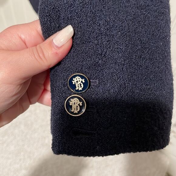 Tory Burch navy wool blazer small - Picture 9 of 9